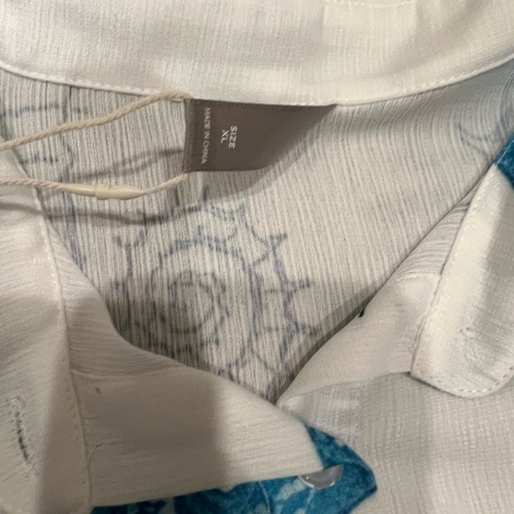 NWT NORACORA button down cotton lace tunic - Picture 11 of 13